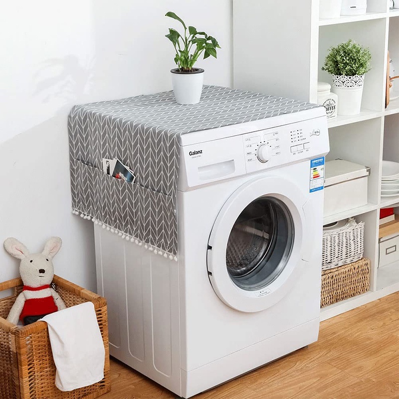 Vỏ Bọc Máy Giặt / Tủ Lạnh Bằng Vải Lanh cotton JP5