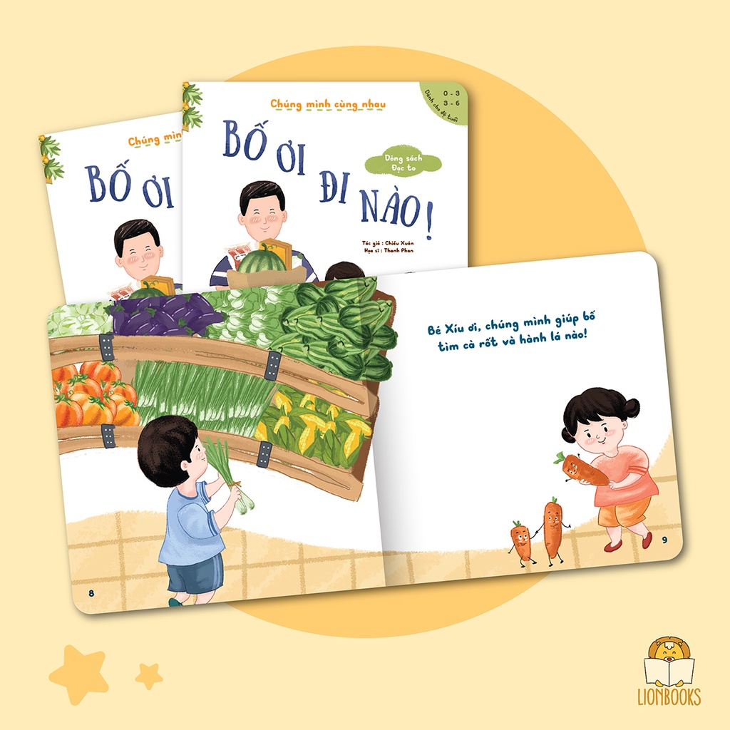 Sách Ehon Việt - Bộ Chúng Mình Cùng Nhau phần 1 dành cho bé 0-6 tuổi