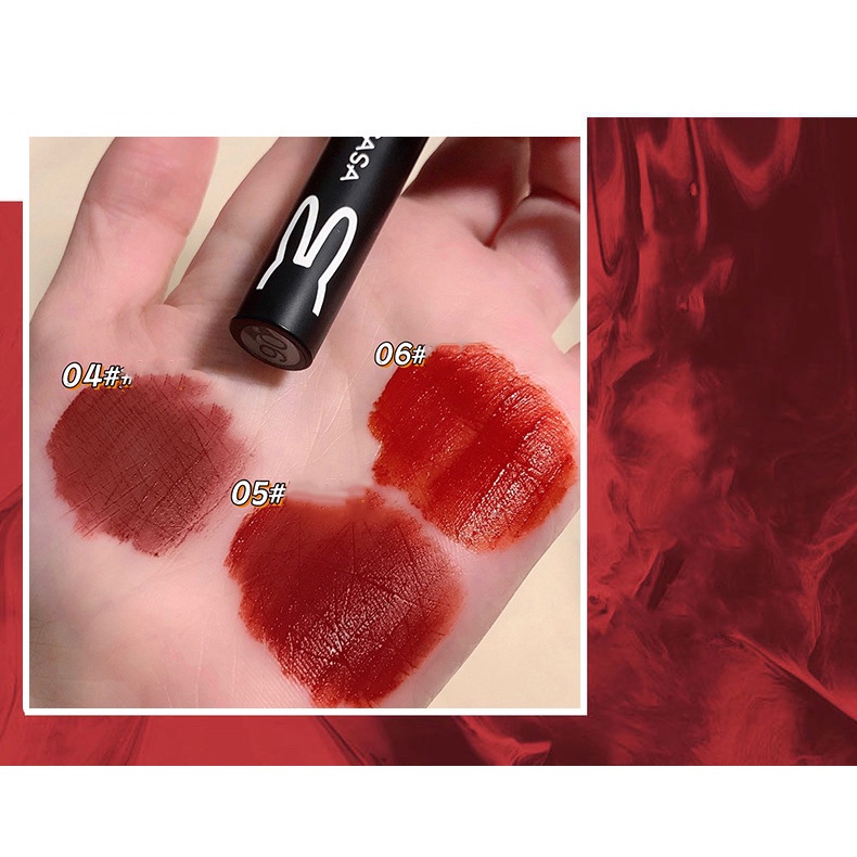 Bộ Son Kem Lì MAGIC CASA Series Màu Tối Cho Nữ Sinh Kèm Hộp Đựng HB