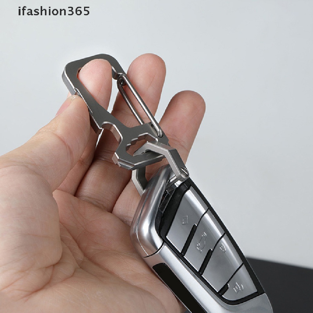 Ổ Khóa Mini Chữ D Đa Năng Bằng Titan ifashion365