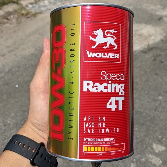 𝗚𝗘𝗥𝗠𝗦𝗣𝗔𝗖𝗞 - Thùng nhớt Wolver Special Racing 10W30 - 10W40 - WOLVER SPECIAL - SPECIAL 10W30 - SPECIAL 10W40