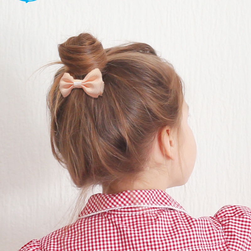 Kẹp Tóc Nơ Họa Tiết Hoạt Hình Phong Cách Công Chúa Cho Bé Gái