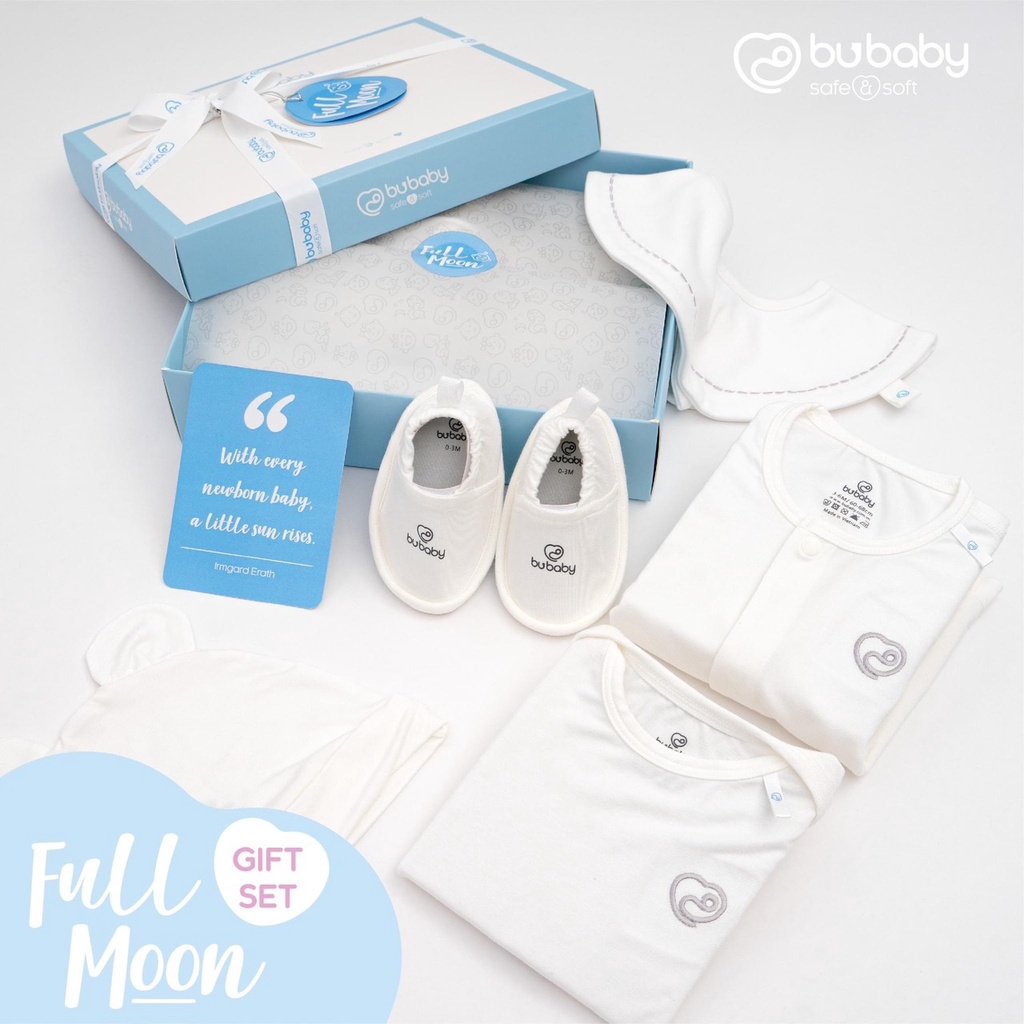 Full Gift Set cao cấp BUBABY/NOUS dành cho bé trai bé gái