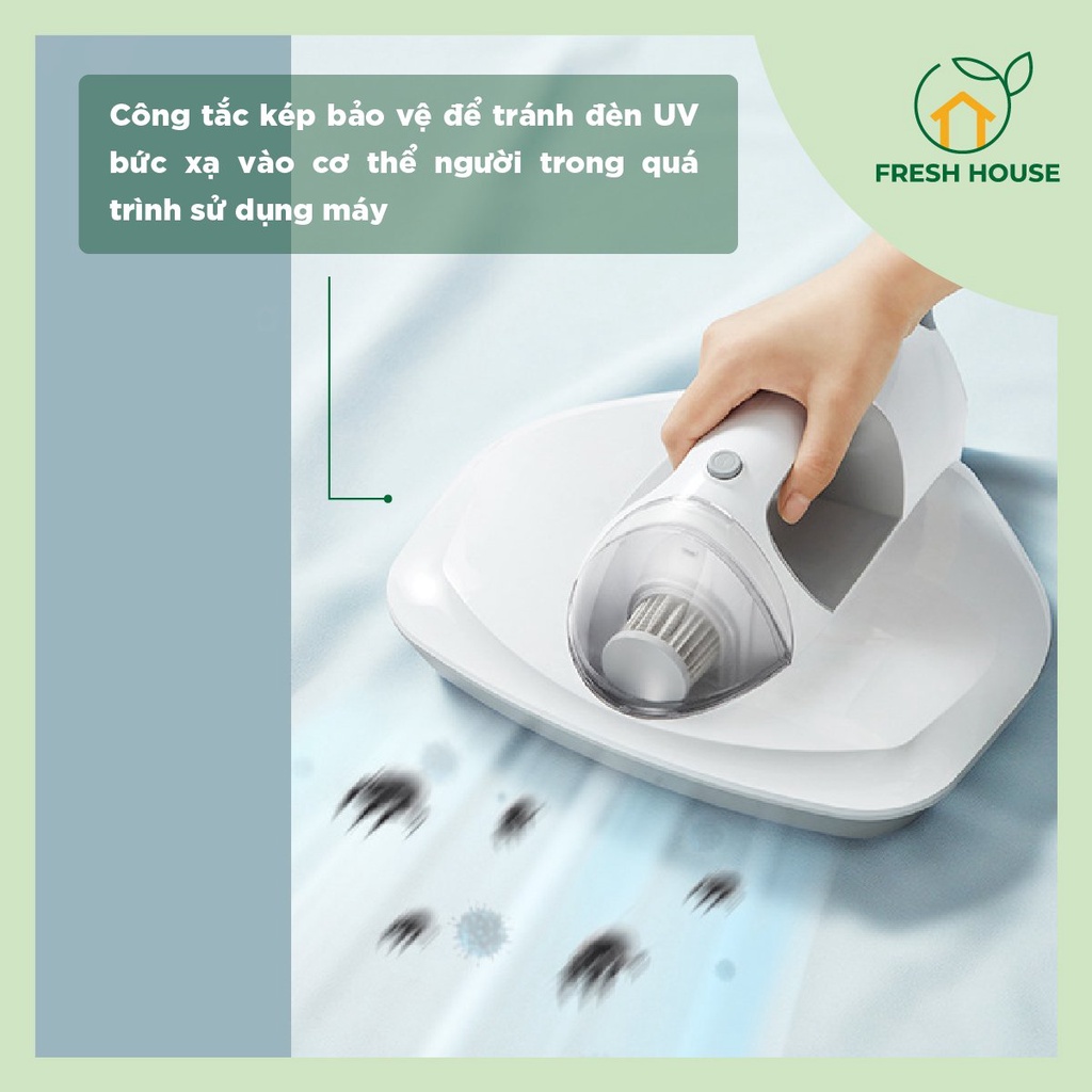 Máy hút bụi diệt khuẩn cầm tay UV HYUNDAI - FRESH HOUSE