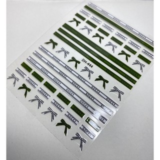 Nail sticker mẫu hoa lá cành mới dán móng tay 3d flower