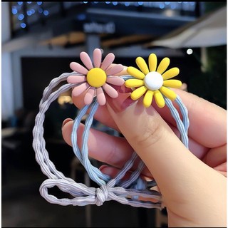 DÂY THUN CỘT TÓC NỮ HOA CÚC HÀN QUỐC CUTE