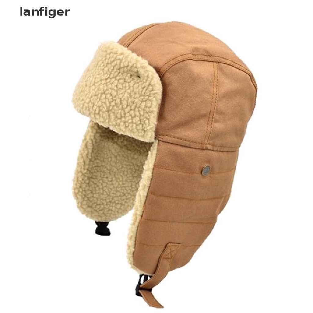 Mũ Trùm Tai Giữ Ấm Mùa Đông Phong Cách Nga Cho Nam Nữ