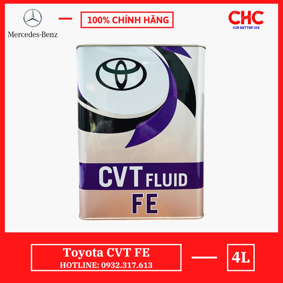 Dầu số tự động CVT xe hơi Toyota 4L