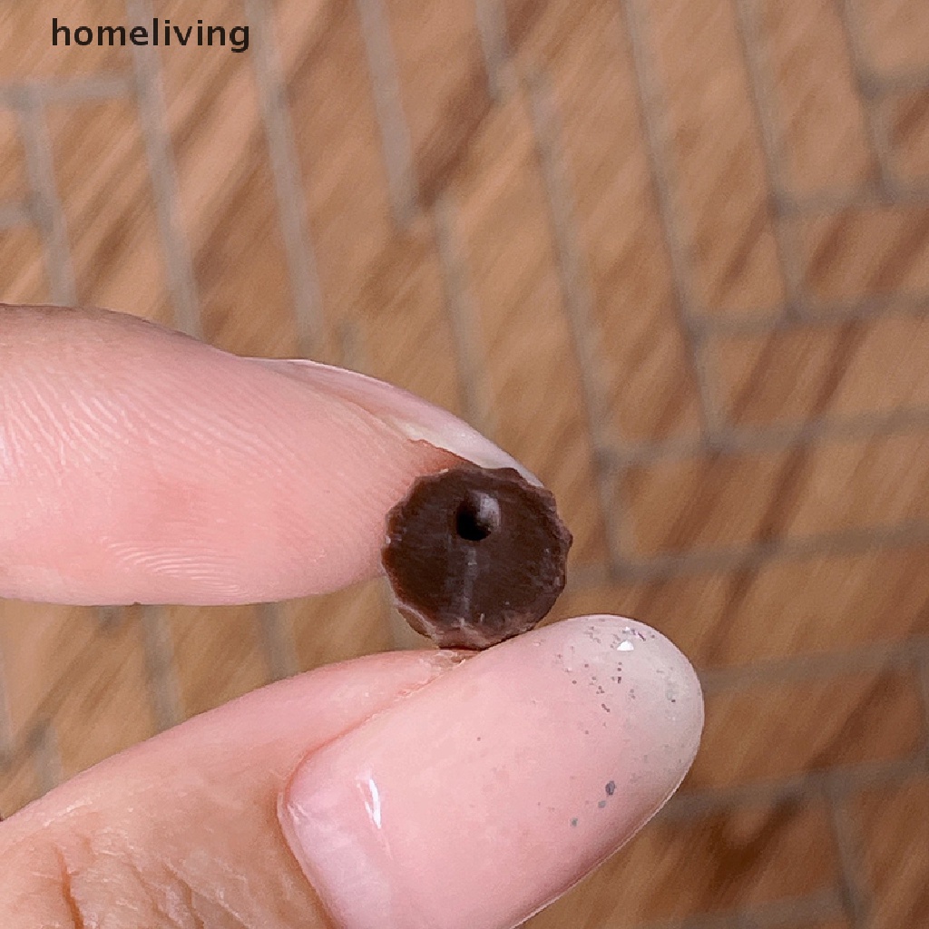 Set 2 Mô Hình Món Tráng Miệng Mini Tỉ Lệ 1: 12 Dùng Để Trang Trí Nhà Búp Bê