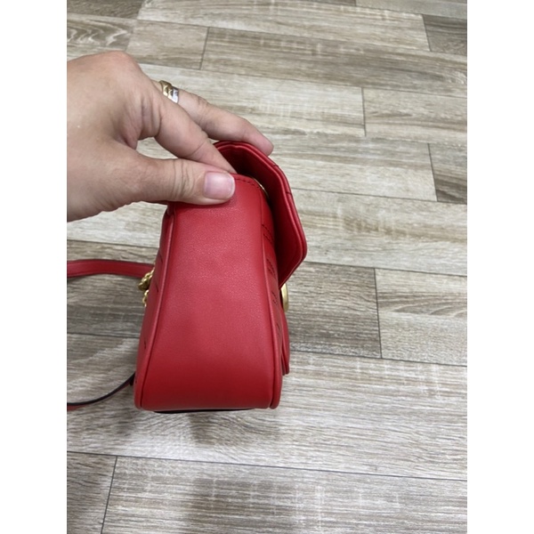 Túi si da thật hiệu GC Marmont 22