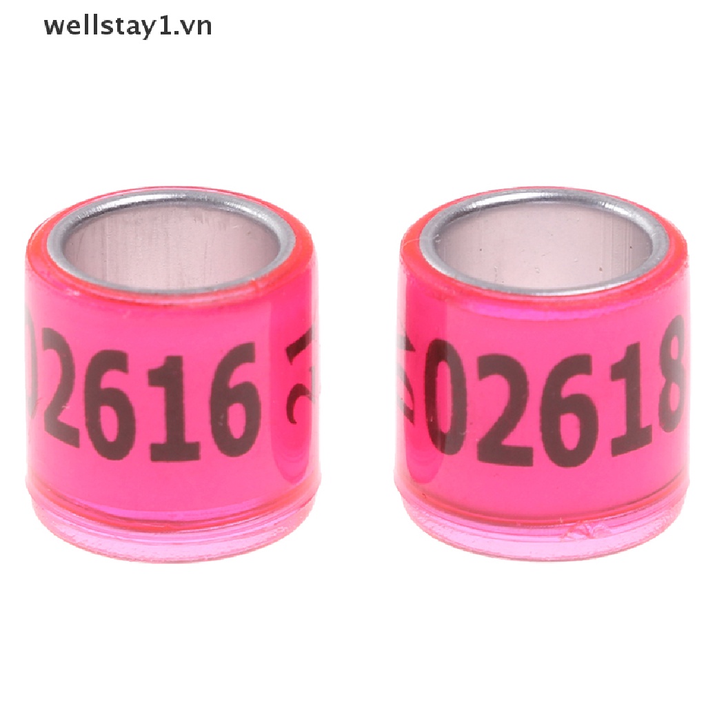 1  Set 20 Vòng Khuyên Chân Chim Bồ Câu Nhiều Màu Sắc