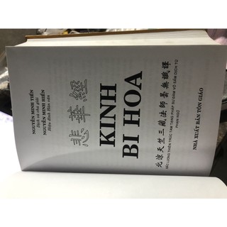 sách - Kinh bi hoa (bìa cứng)