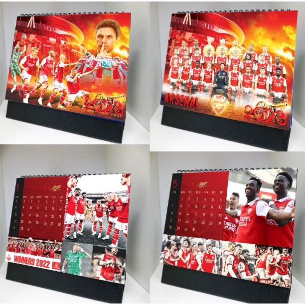 Lịch để bàn Arsenal 2023