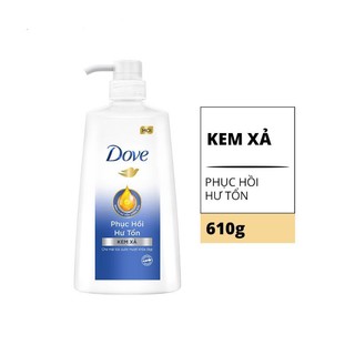 Dầu gội/xả dove phục hồi hư tổn 610g/640g