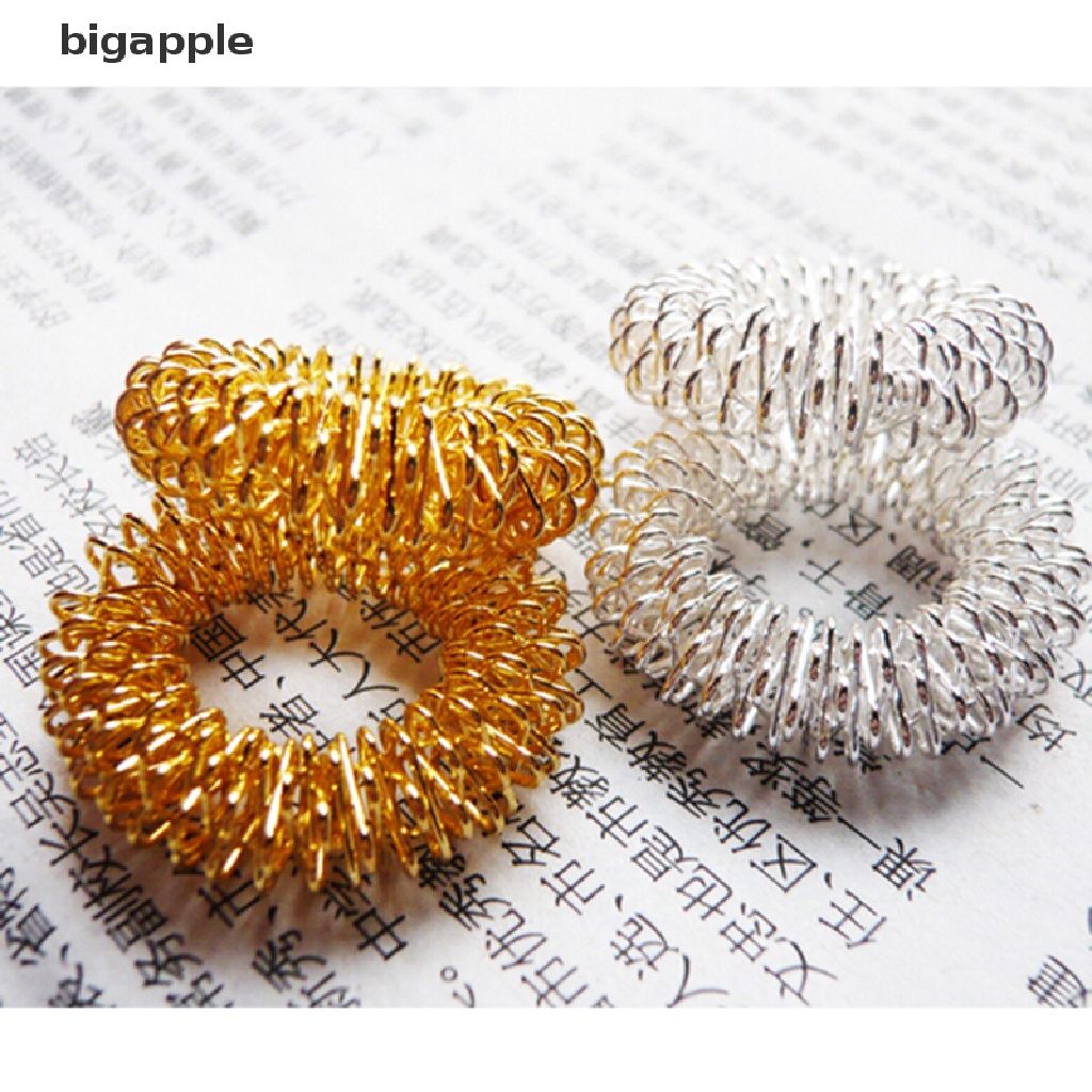 Bigapple Bán Chạy Nhẫn Châm Cứu Mát Xa Chăm Sóc Sức Khỏe Cơ Thể RDG