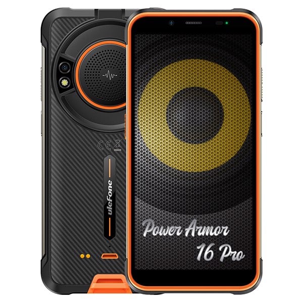 ULEFONE ARMOR 16 PRO  (Chống sốc, Chống Nước,Pin khủng 9600MAh , Màn hình 5,93 inch , Loa âm lượng lớn)