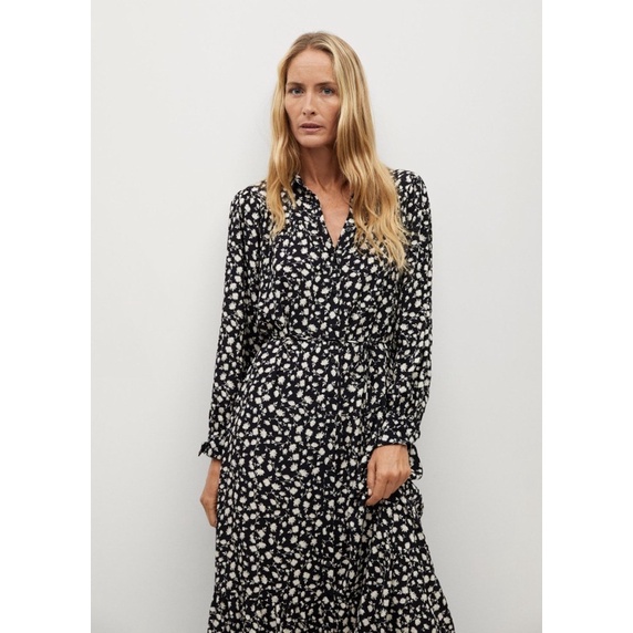 Đầm mango size M dáng dài thanh lý