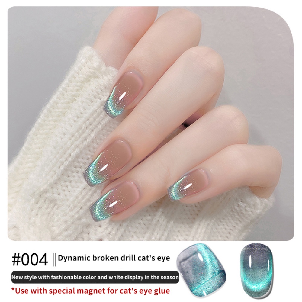 Gel sơn móng tay ANNIES tạo kiểu mắt mèo lấp lánh sấy khô bằng đèn thời trang thu đông