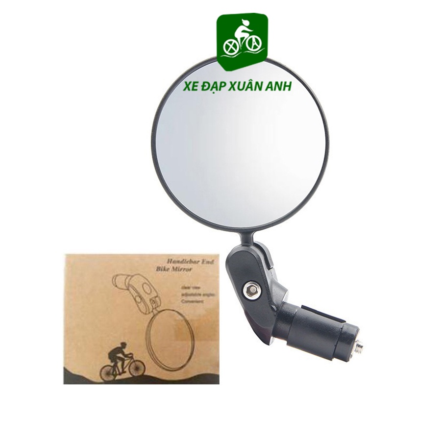 Kính Chiếu Hậu Tròn Gắn Ghi Đông Xe Đạp