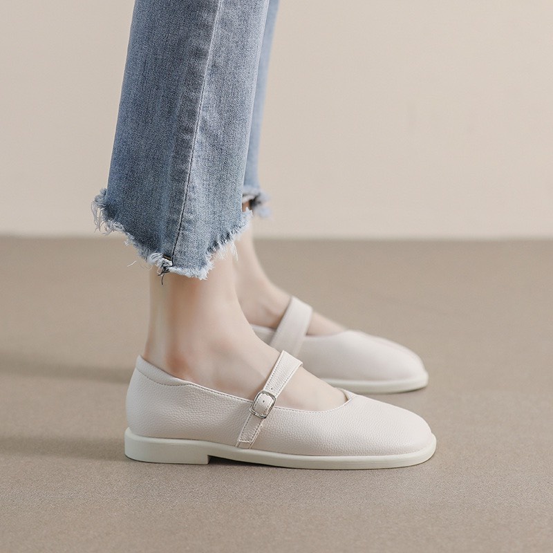 Giày bigsize búp bê quai ngang dây cài M7192 BIGSIZE 37-42