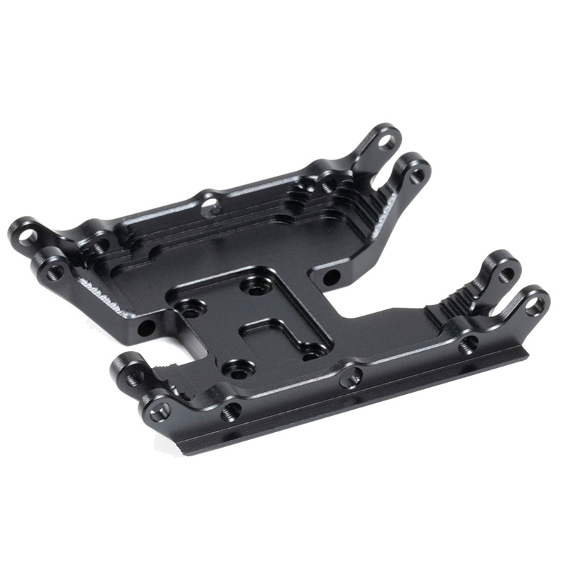 1 Bộ Khung Gầm Hộp Số CNC Chống Trượt Nâng Cấp Màu Đen Cho Xe Điều Khiển Từ Xa Axial Capra UTB18 RTR 1 / 18