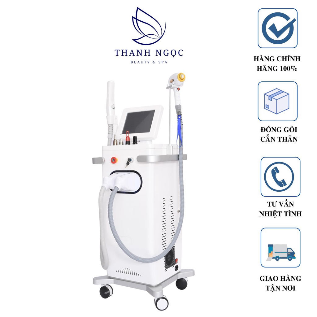 Máy Triệt Lông Xóa Xăm 2in1 Diode Laser FQ Beauty