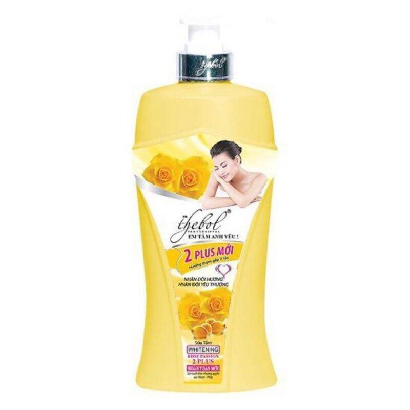 Sữa tắm dưỡng thể nữ Thebol tinh chất hoa hồng nước hoa sữa dê dưỡng ẩm trắng da toàn thân lưu hương thơm lâu