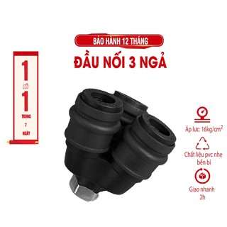 Đầu nối nhanh 3 ngả dùng cho máy nén khí