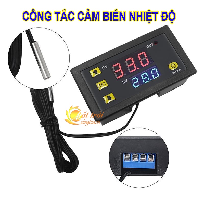 Công tắc cảm biến nhiệt độ ST3230 12VDC/220VAC