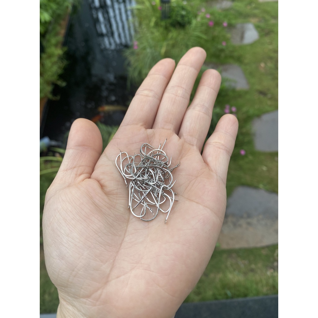 Vỉ 100 Lưỡi Trắng rô Phi Không Ngạnh - Có ngạnh