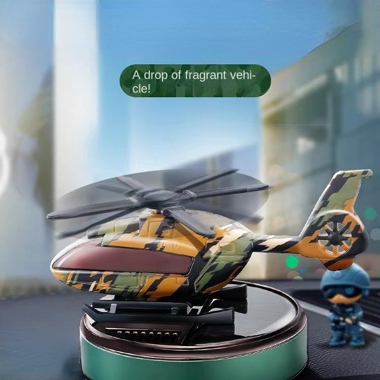 Máy Khuếch Tán Tinh Dầu Hình Trực Thăng Xoay Năng Lượng Mặt Trời Trang Trí Nội Thất Xe Hơi | BigBuy360 - bigbuy360.vn