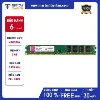 RAM DDR3 Kingston 2GB Bus 1333MHz chính hãng