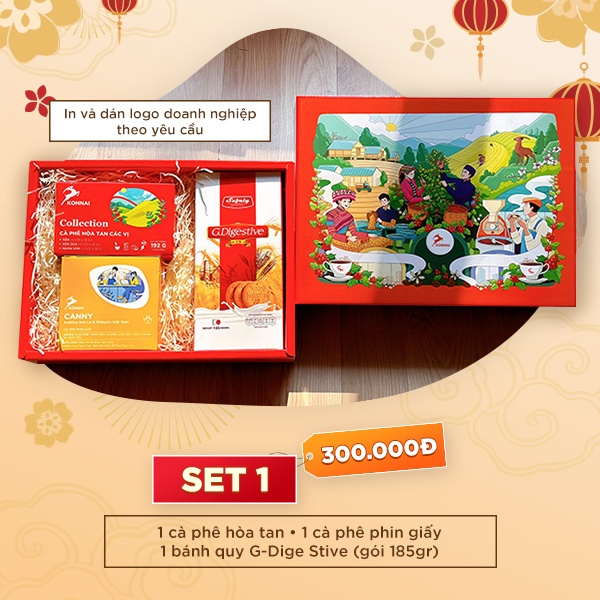 Quà Tết doanh nghiệp sang trọng đẳng cấp từ cà phê Việt cao cấp