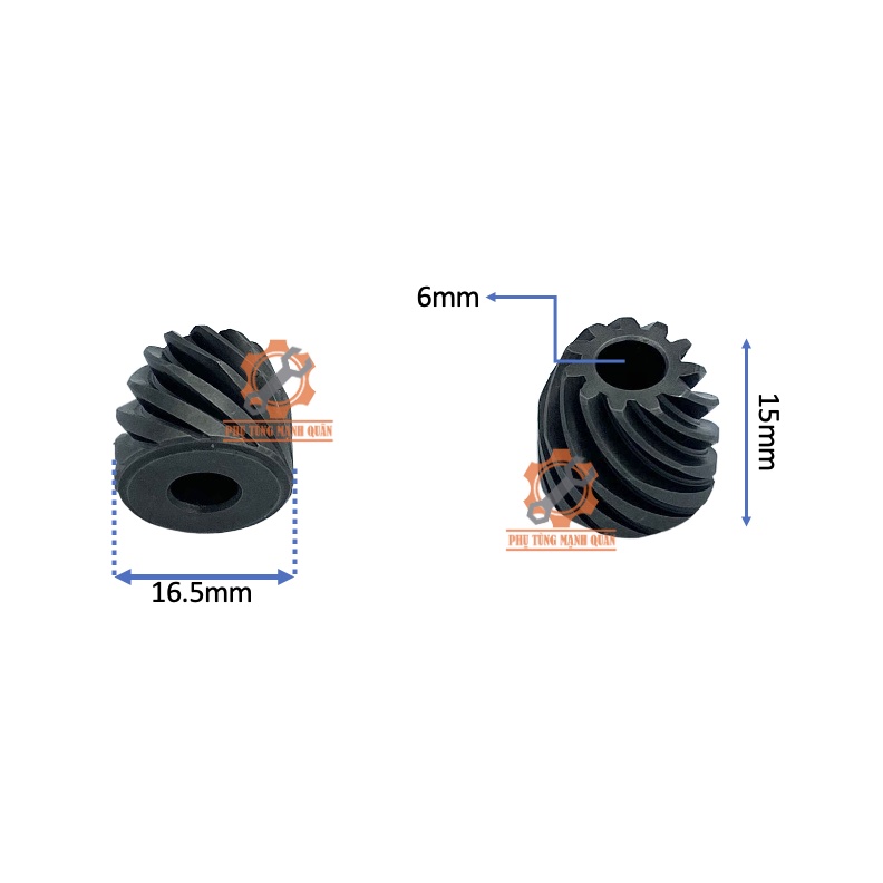 Bánh răng/nhông máy mài MAKITAA 9553 và 9556