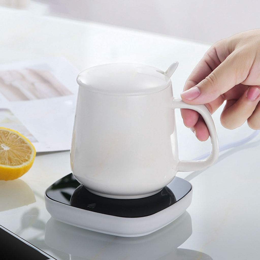 Bộ 2 Đế Hâm Nóng Cốc Nước / Đồ Uống Trong Nhà / Văn Phòng