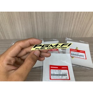 Tem chử PGM Fi nhỏ ( Trắng 09 ) ( miếng ) 87127KYL900ZB