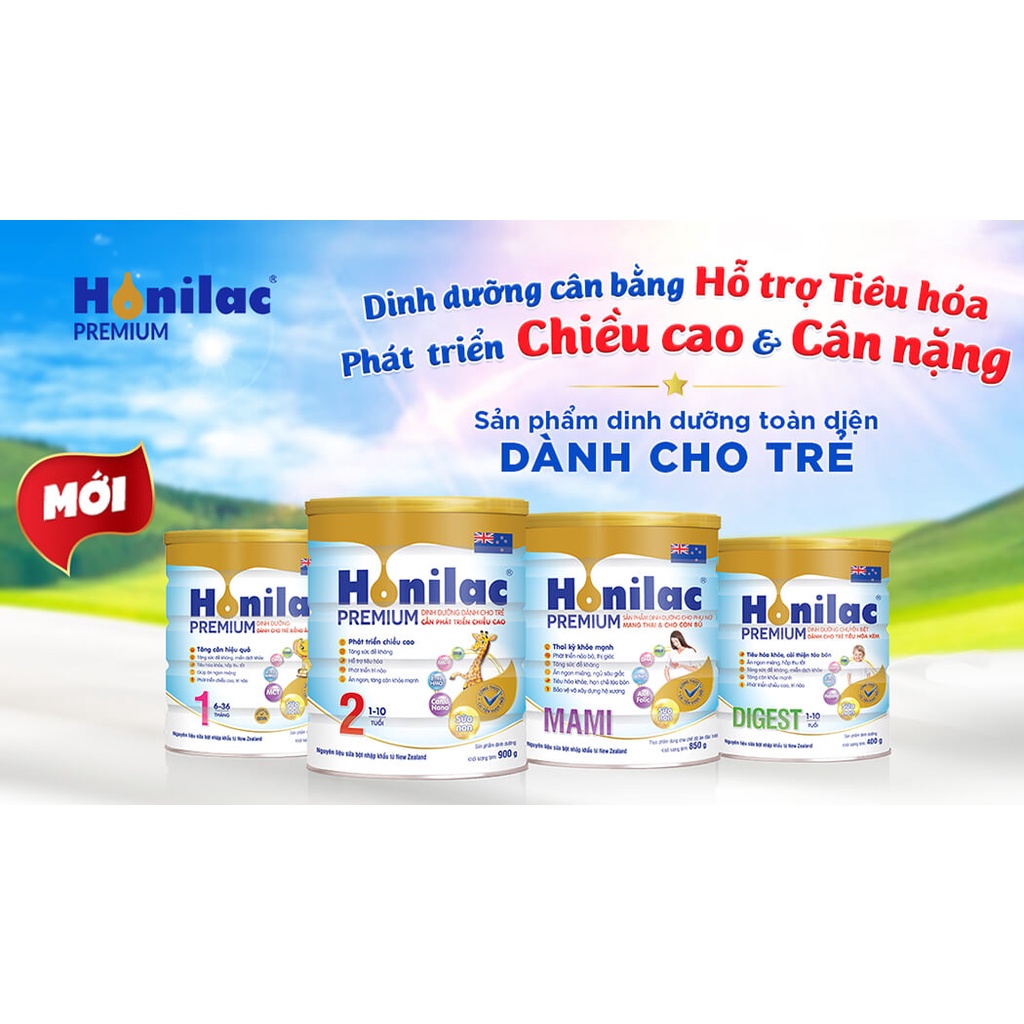 Sữa Bột Honilac số 2 hộp 800g ( Date 2024 )