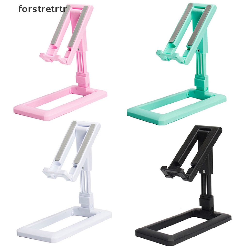 Forstretrtr Portable Tablet Mobile Phone Desktop Holder Adjustable Desk Smartphone Stand EN