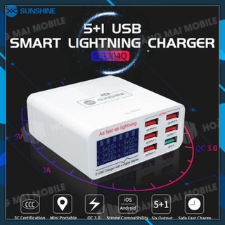 Sạc báo dòng Sunshine SS-304Q (6 cổng)