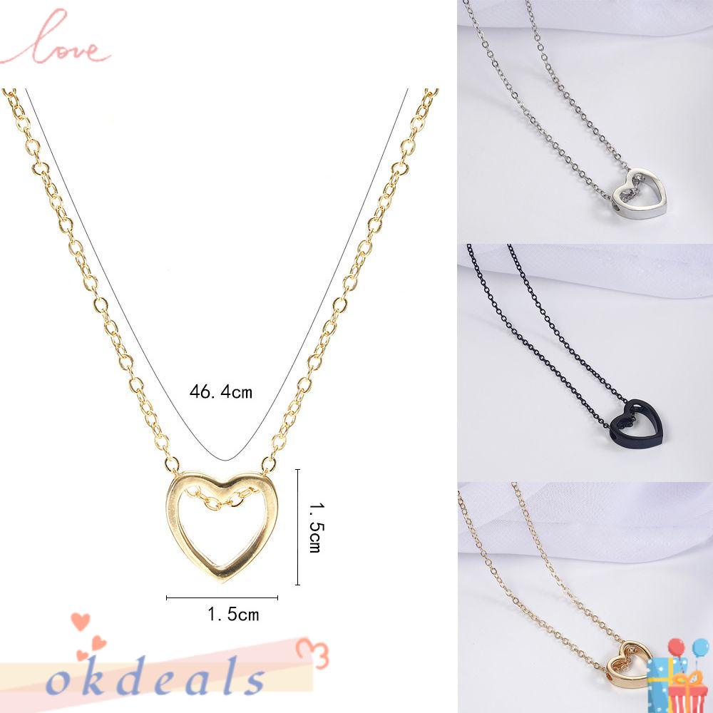 Dây Chuyền Inox Hình Trái Tim Thời Trang