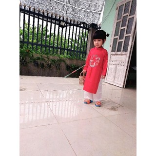 áo dài tết cho bé gái