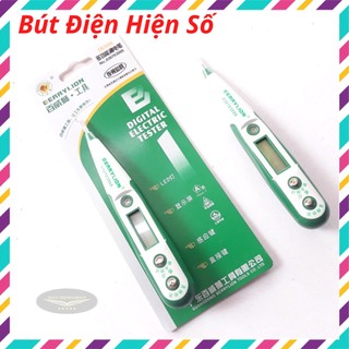 Bút thử điện kỹ thuật số berrylion – bút chì dò điện áp dụng cụ kiểm tra điện tử mini màn hình lcd tiện dụng 12 ~ 250v a
