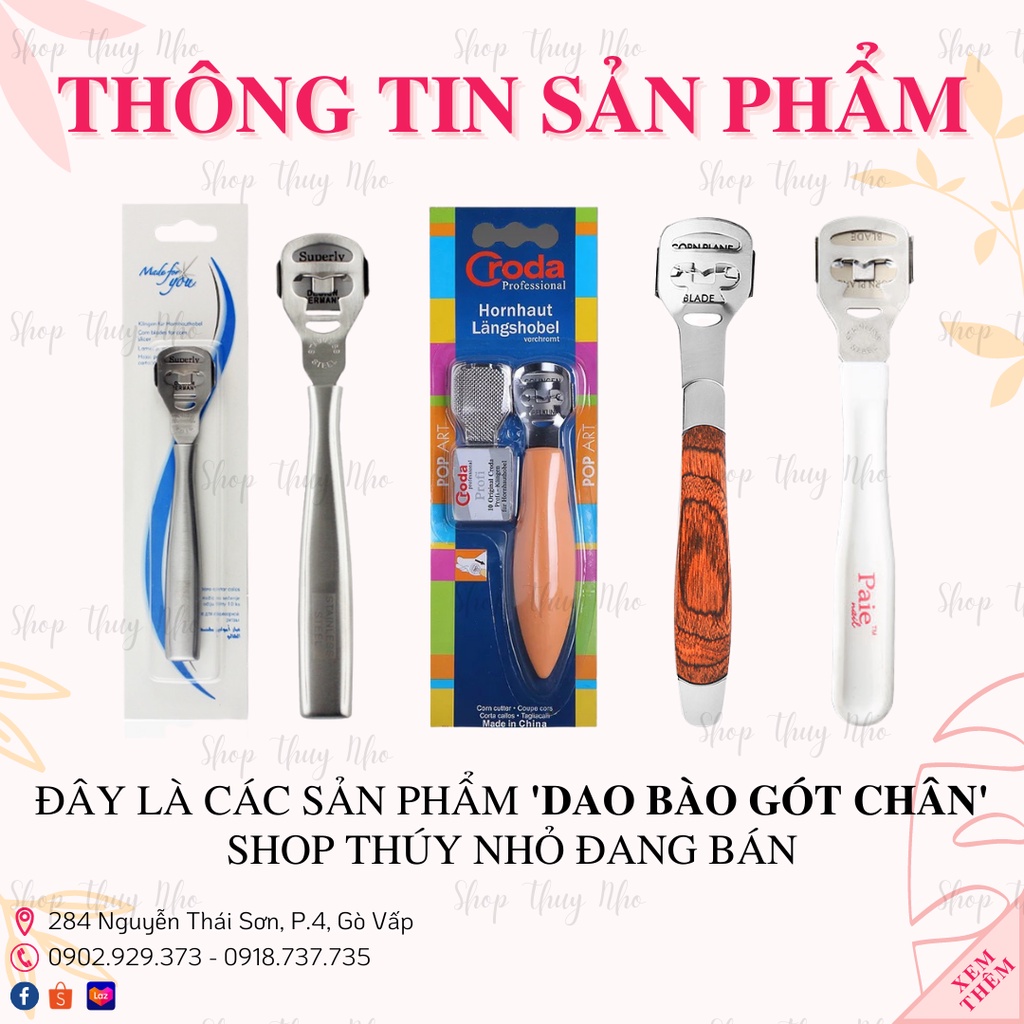 Hộp lớn 100 lưỡi lam cạo gót chân, bào gót chân Solingen cao cấp dụng cụ làm sạch gót chân chuyên dụng nghệ thuật nail