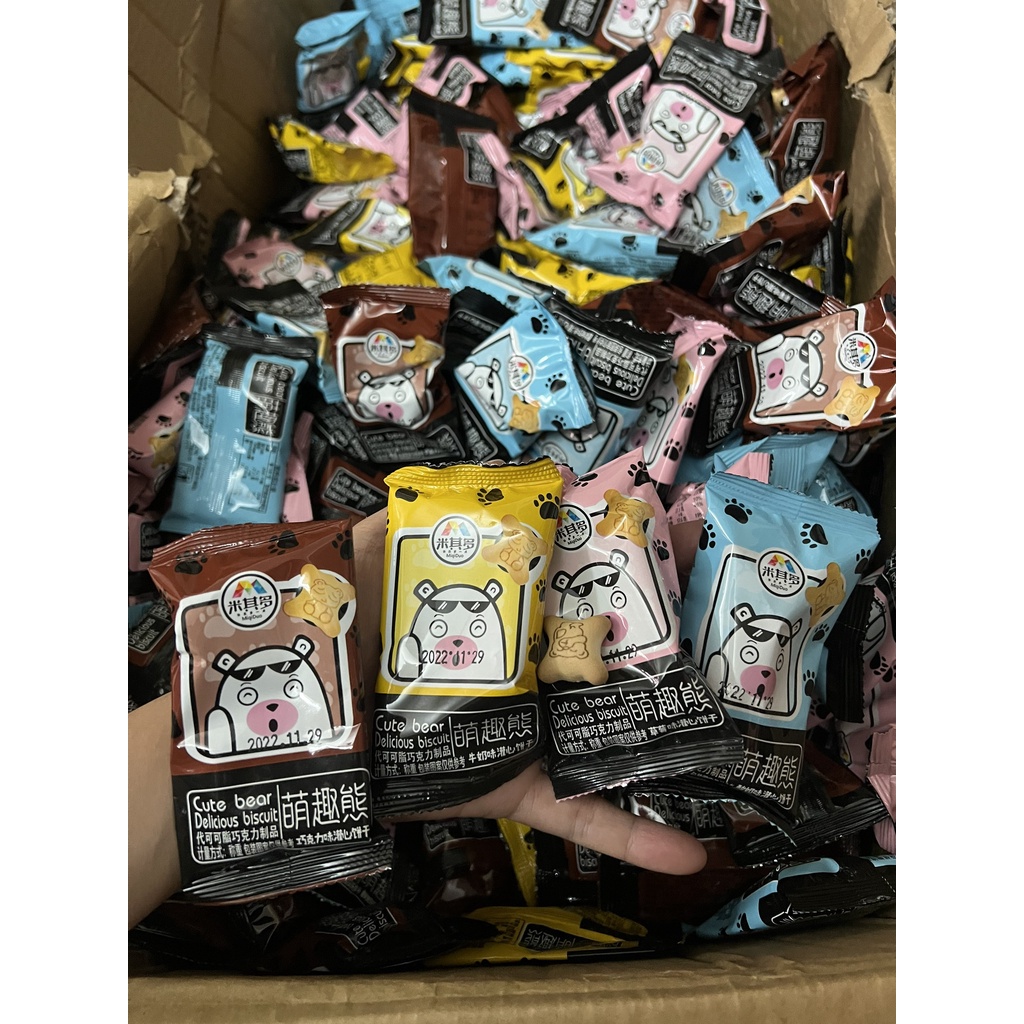 COMBO 80 GÓI 𝐁𝐀́𝐍𝐇 𝐆𝐀̂́𝐔 𝐍𝐇𝐀̂𝐍 𝐊𝐄𝐌 𝐍𝐎̣̂𝐈 Đ𝐈̣𝐀 𝐓𝐑𝐔𝐍𝐆 MIX VỊ