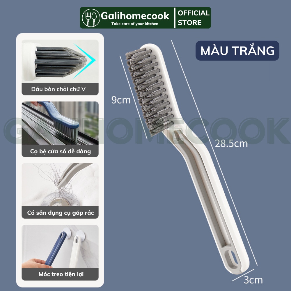 Bàn chải góc tường, khe hở sàn nhà phòng tắm, nhà bếp tiện lợi | Galihomecook