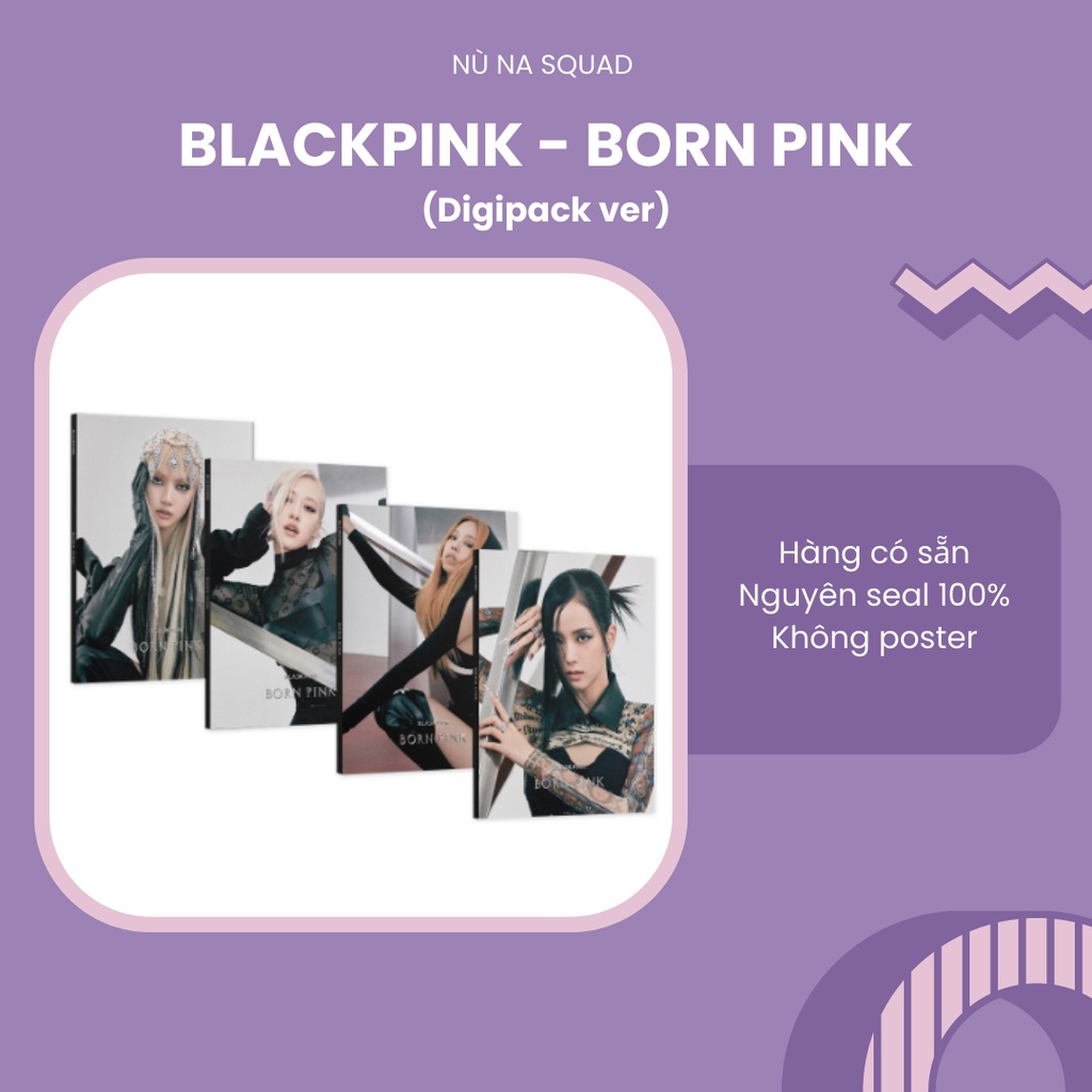 Bộ album Black Pink - Born Pink