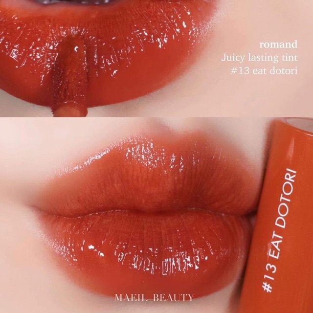 Son Tint Bóng Lâu Trôi ROMAND Juicy Lasting Tint
