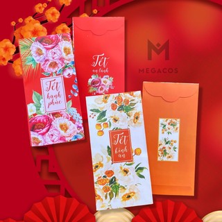 Bao lì xì tết 2023 - bao lì xì hoa tết hạnh phúc - tết bình an