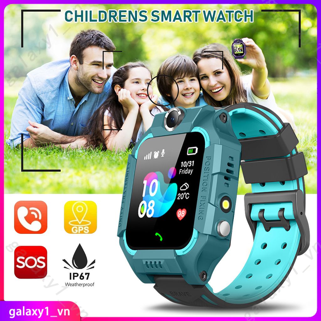 Q19 Đồng Hồ Thông Minh Cho Trẻ Em Đồng Hồ Đeo Tay Kỹ Thuật Số Theo Dõi Gps Gọi Điện Thoại Cho Bé Trai Bé Gái, Đồng Hồ Thông Minh Thể Thao, Máy Ảnh Điện Thoại Di Động Màn Hình Cảm Ứng Đồ Chơi Học Tập Sos Chống Thất Lạc Cho Trẻ Em Quà Tặng (Galaxy1)