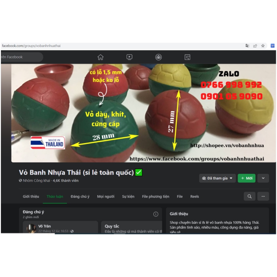 Combo 100,300,500 vỏ banh nhựa thái (vỏ bi nhựa) chuẩn 100%, size 28 mm, vỏ dày, dạng viên nang ghép đôi, lỗ 1,5mm.